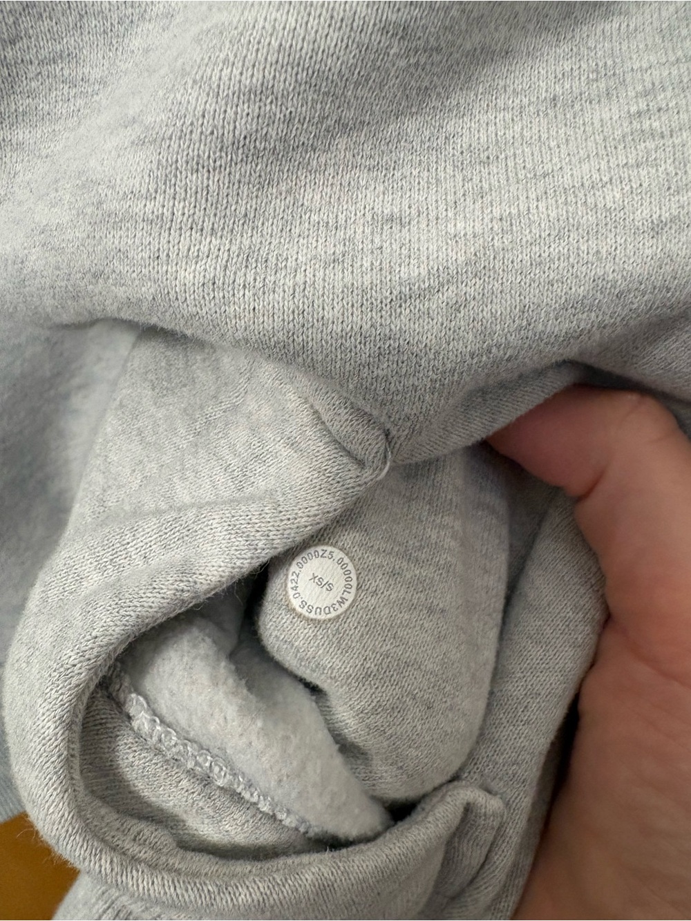 Lululemon gray scuba cropped hoodie - Picture 4 of 4
